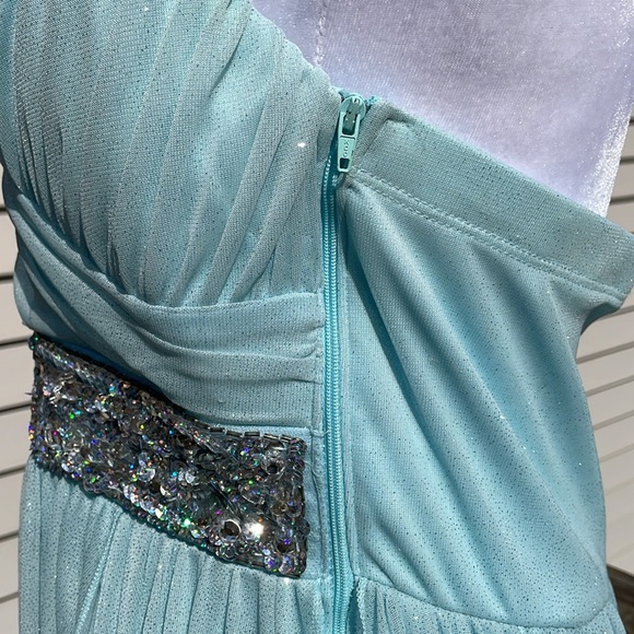 Strapless Party Dress for Juniors by My Michelle - Picture 12 of 17
